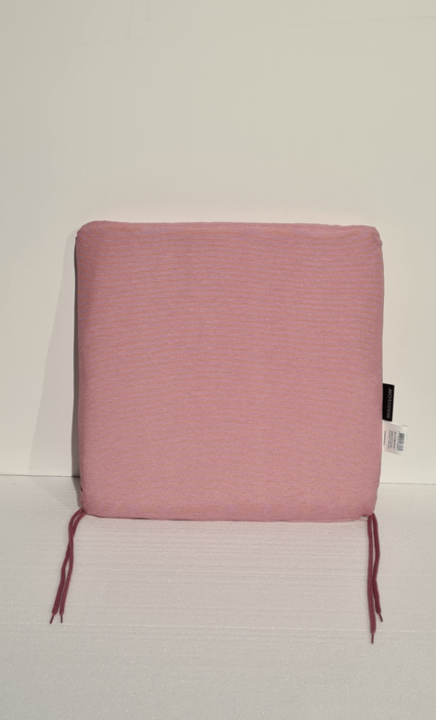 Zitje universeel 40x40x5 met rits Panama soft pink