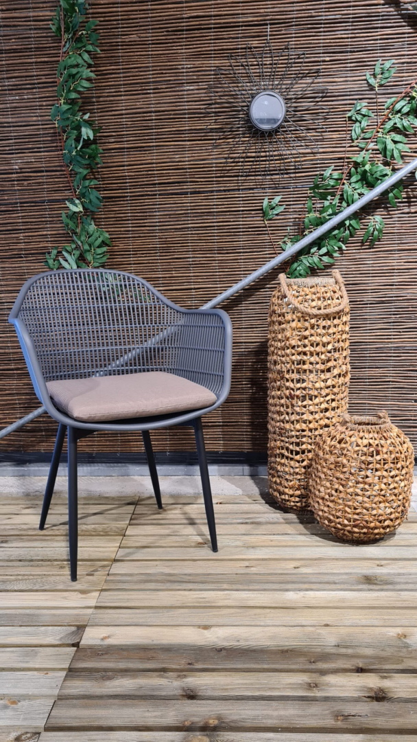 Zitje universeel 40x40x5 met rits Panama taupe