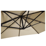 Zweefparasol Libra ecru 2,5x2,5 mtr