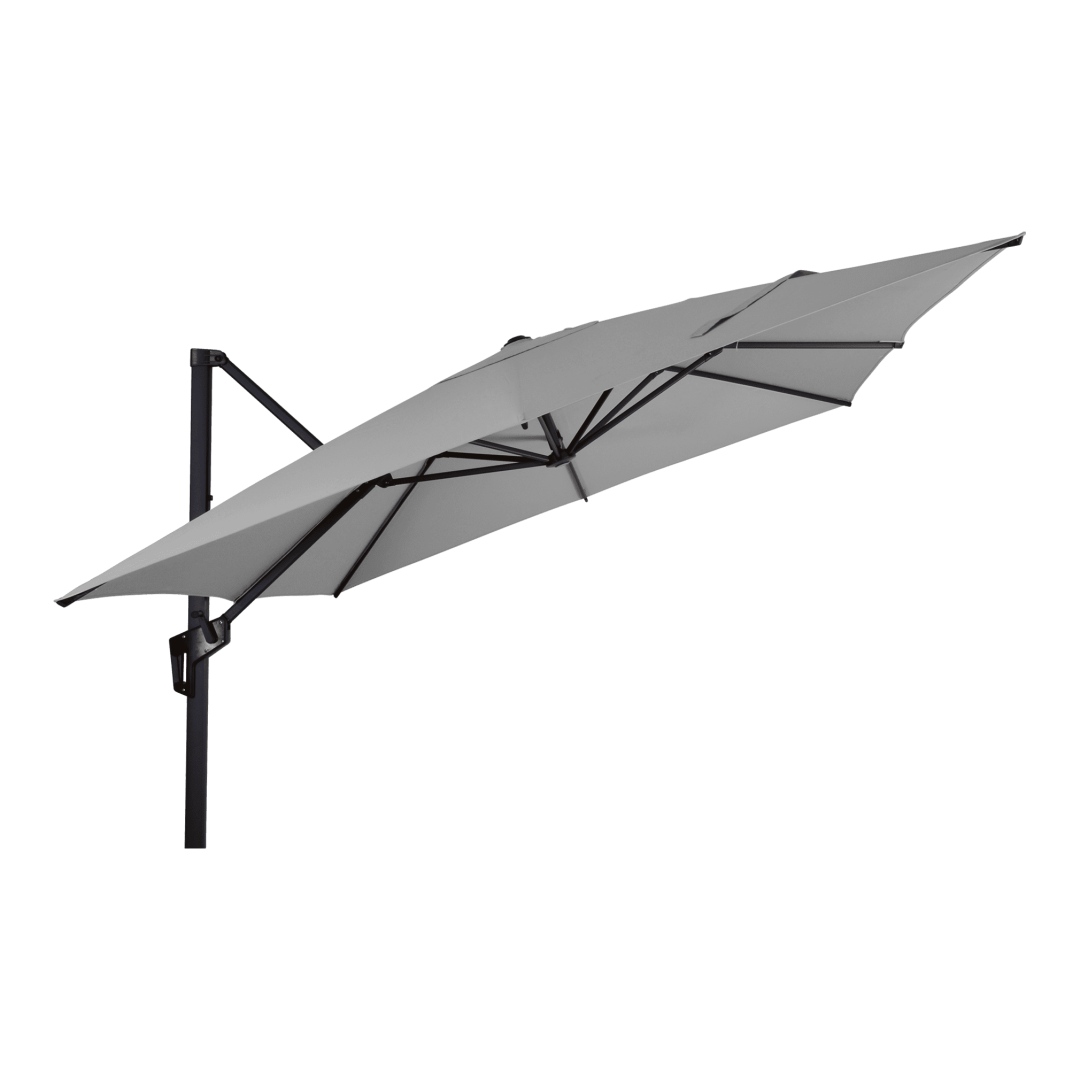 Zweefparasol Libra grijs 2,5x2,5mtr