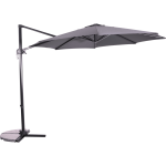 Zweefparasol Libra grijs Ø3mtr
