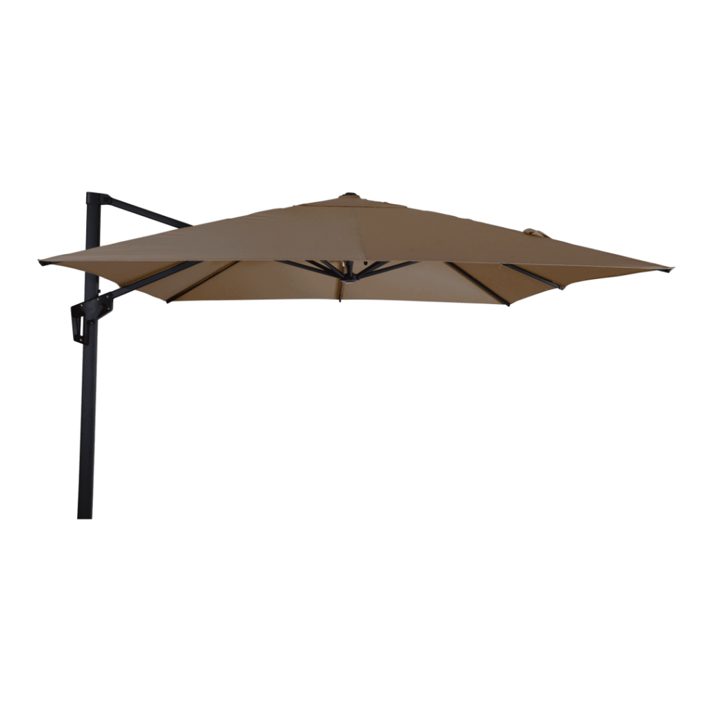Zweefparasol Libra taupe 2,5x2,5mtr