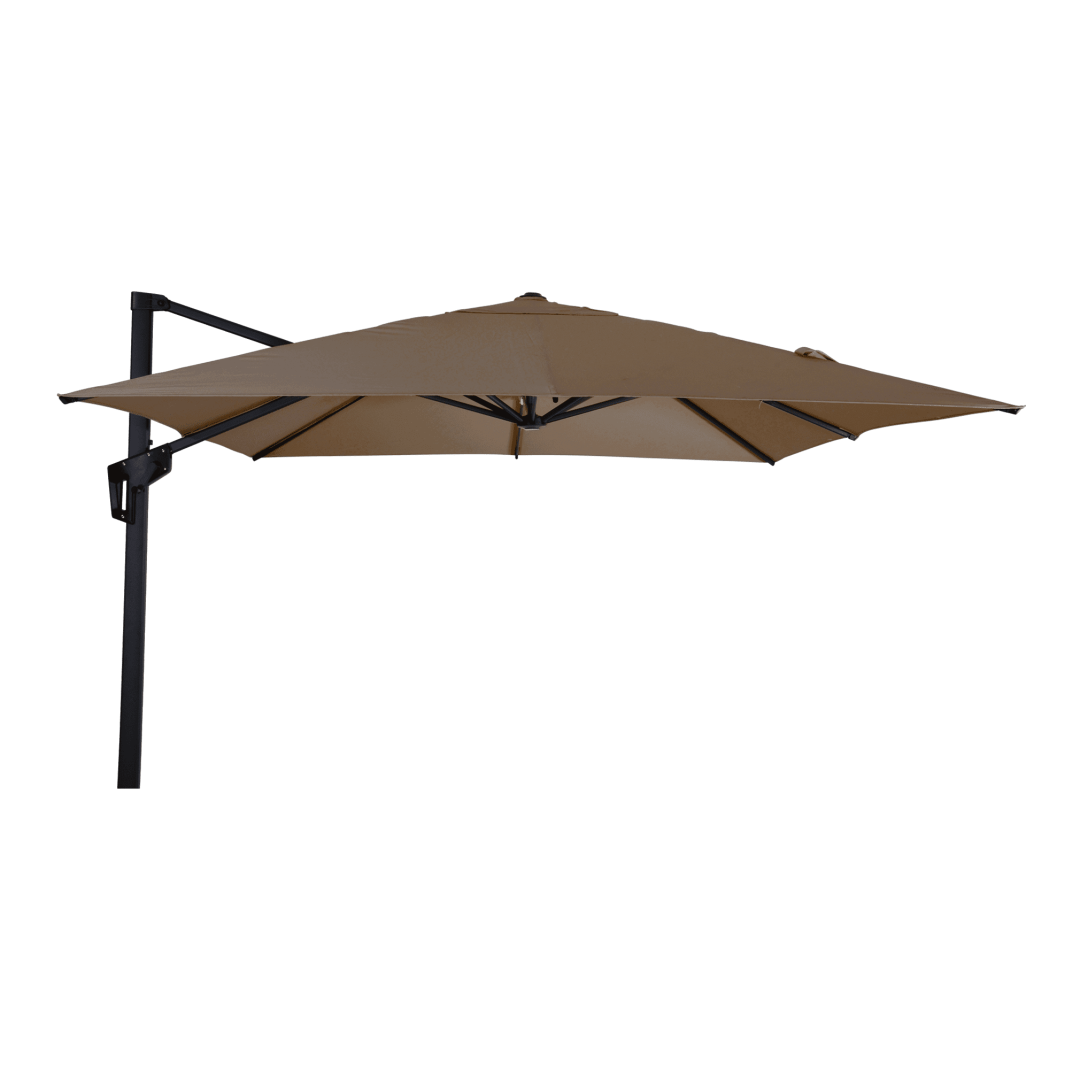Zweefparasol Libra taupe 2,5x2,5mtr