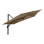 Zweefparasol Libra taupe 2,5x2,5mtr