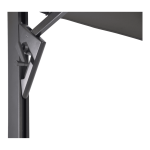 Zweefparasol Taurus grijs dia 3,5m