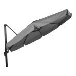 Zweefparasol Virgo grijs Ø3,5mtr