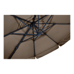 Zweefparasol Virgo taupe Ø3,5mtr