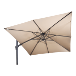 Zweefparasol VirgoFlex ecru 3x3mtr