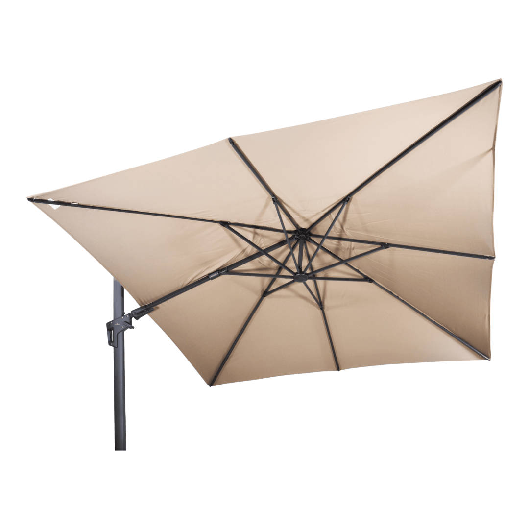 Zweefparasol VirgoFlex ecru 3x3mtr