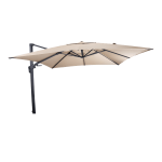 Zweefparasol VirgoFlex ecru 3x3mtr