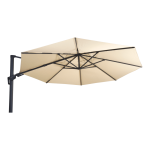 Zweefparasol VirgoFlex ecru Ø3,5mtr