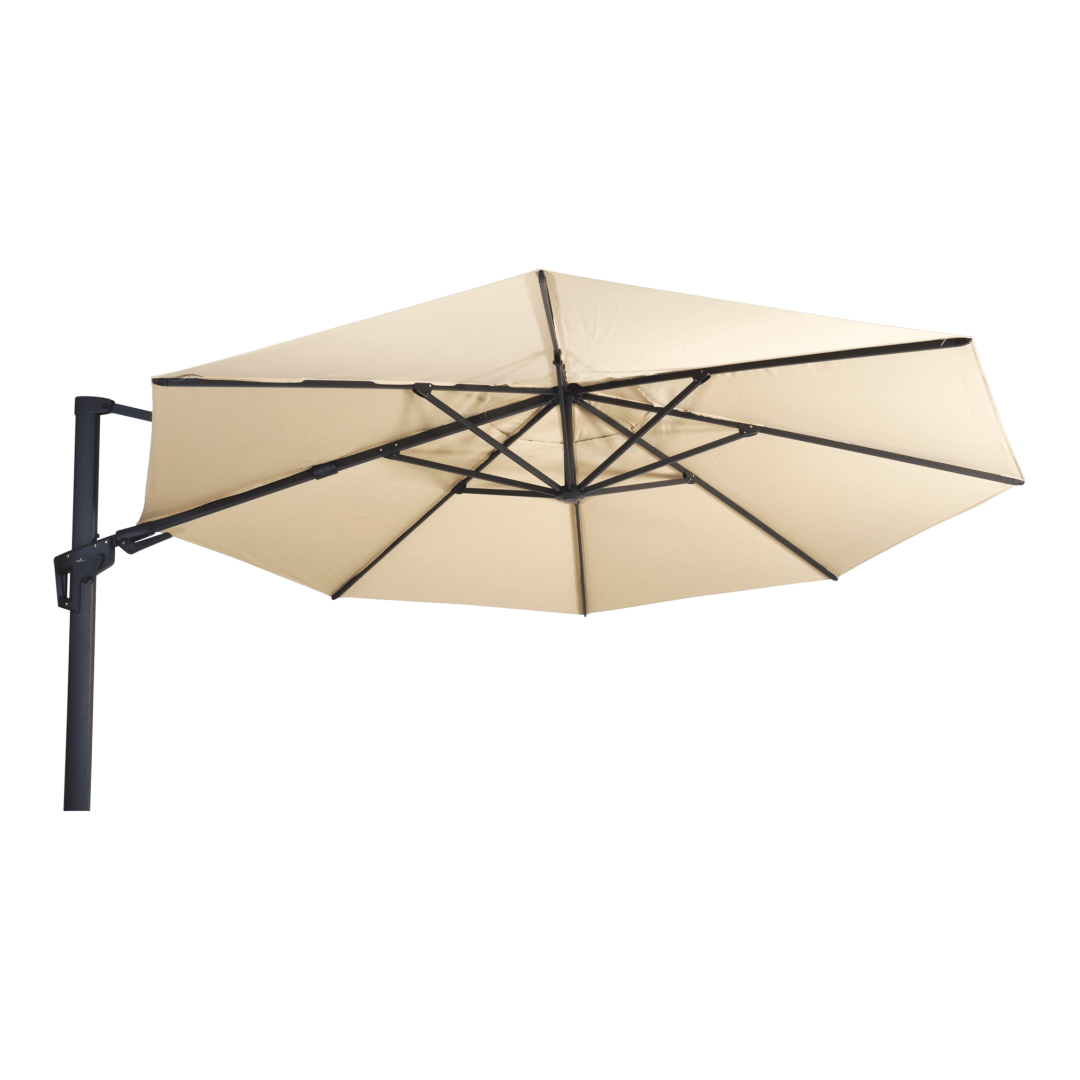 Zweefparasol VirgoFlex ecru Ø3,5mtr