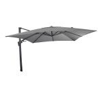 Zweefparasol VirgoFlex grijs 3x3mtr