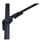 Zweefparasol VirgoFlex taupe 3x3mtr