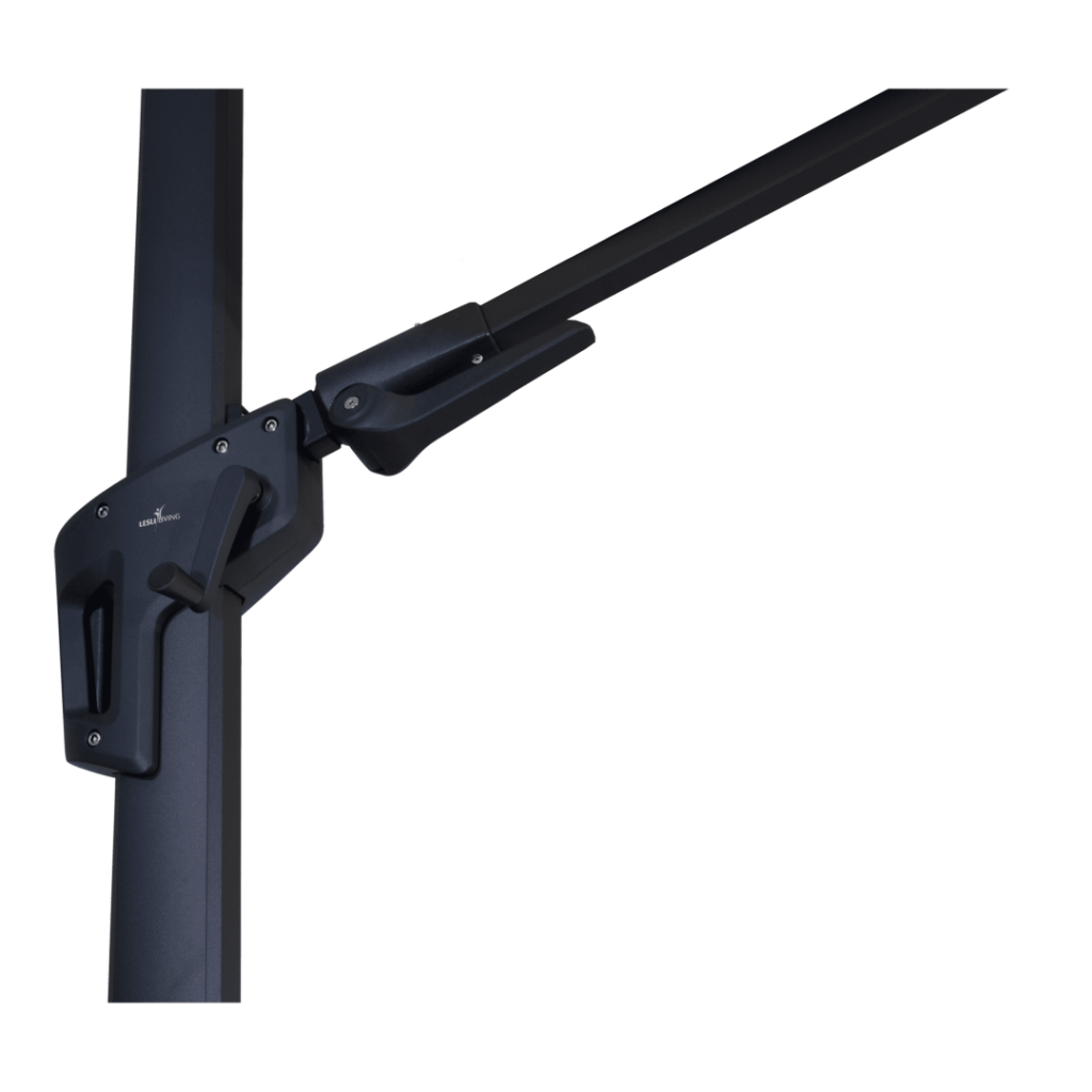 Zweefparasol VirgoFlex taupe Ø3,5mtr