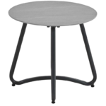 Bijzettafel Vento Ø45xH41 cm antraciet