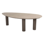 Dining tafel Arizona pebble + Dining stoel Capalbio 8-dlg