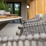 Dining tafel Arizona pebble + Dining stoel Capalbio 8-dlg