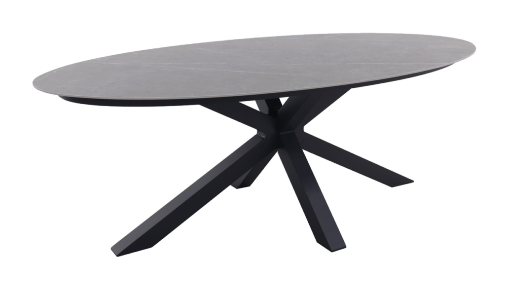 Dining tafel Scotland Sicilian grey - 230x115 cm