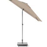 Parasol Lisboa taupe 2,10x1,50 mtr