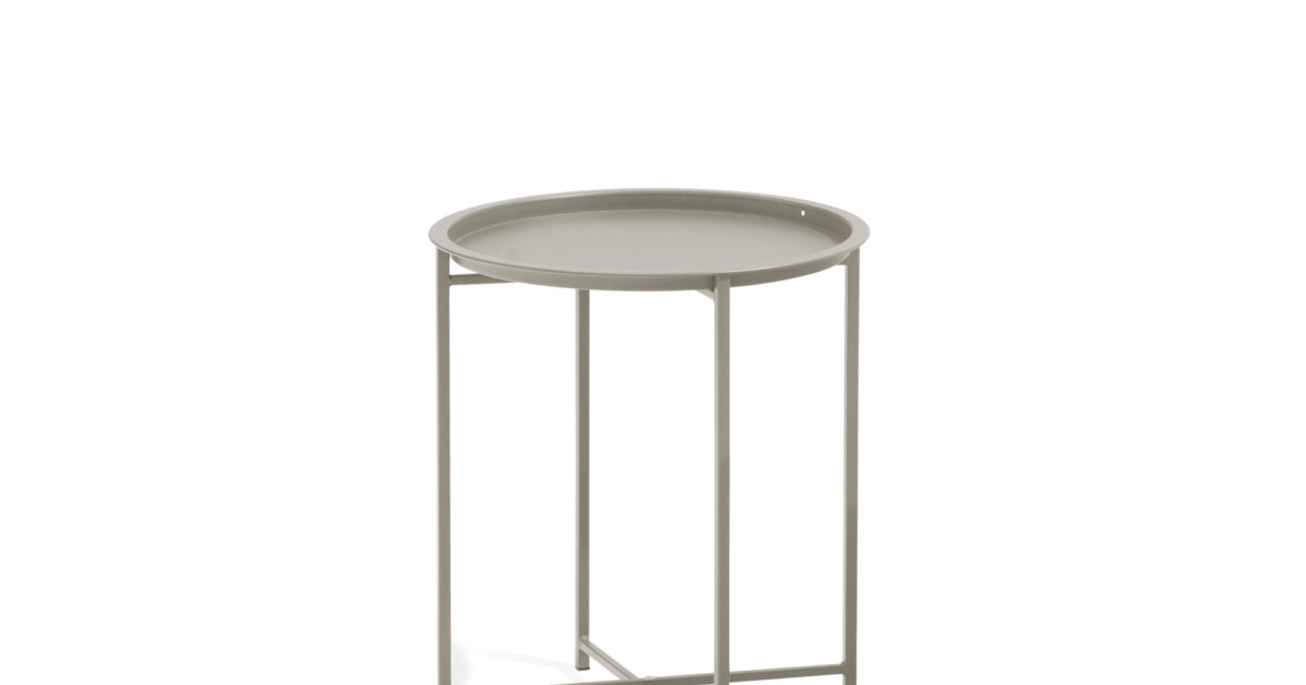 Bijzettafel Nora taupe