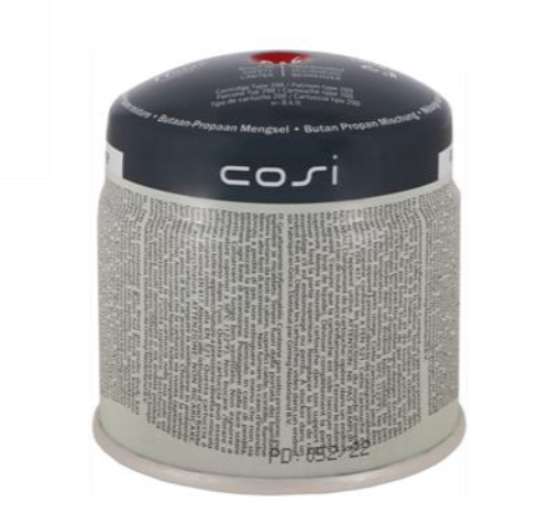 Cosi pierceable gas cartridge