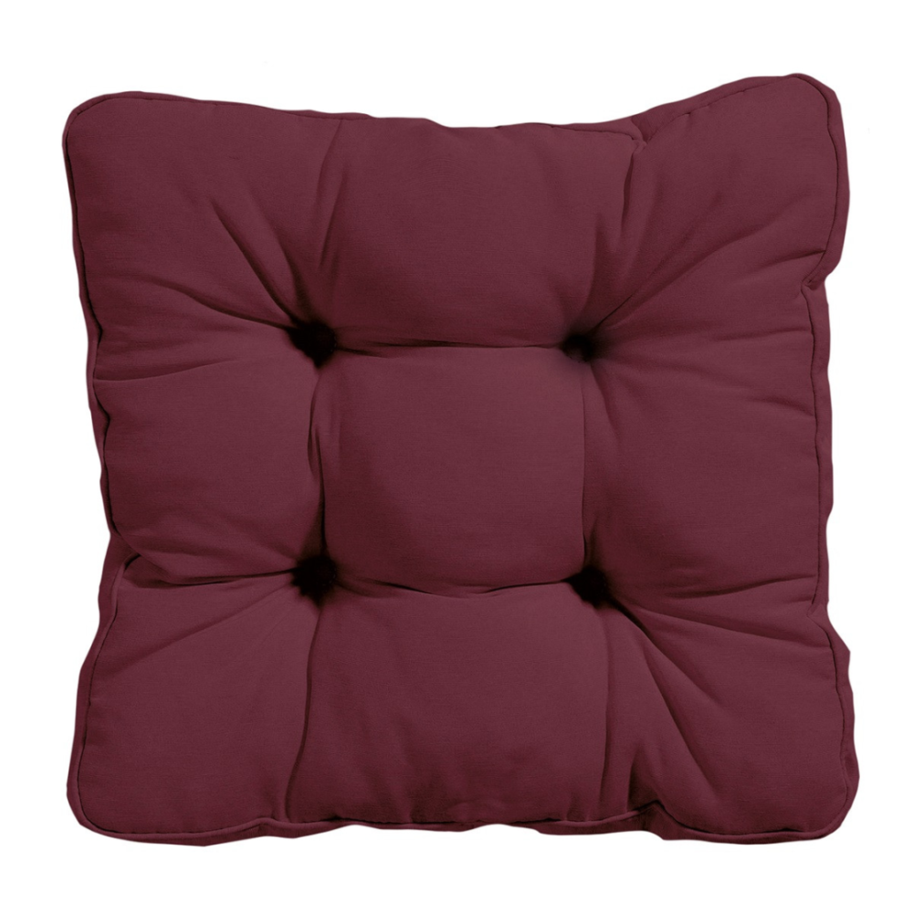 Florance kussen 47X47 Panama bordeaux
