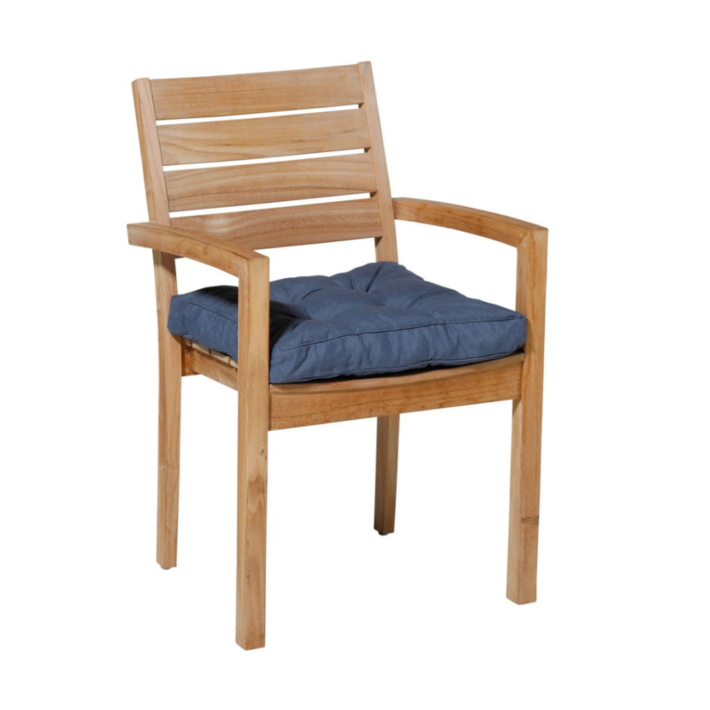 Florance kussen 47X47 Panama safier blue