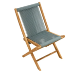 Klapstoel rope/teak sage |Mick by Terrazzo