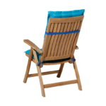 Kussen hoog 50x123 Panama aqua