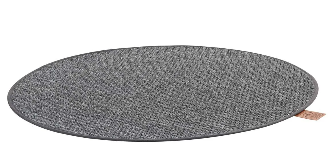 Outdoor vloerkleed 150 cm. Ø antraciet