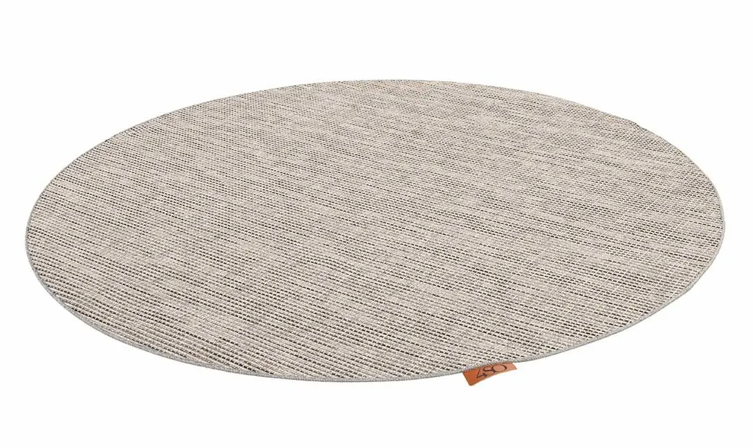 Outdoor vloerkleed 200 cm. Ø slate