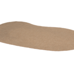 Outdoor vloerkleed kidney-vorm 200 x 290 cm. dust