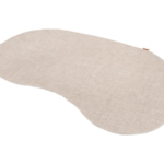 Outdoor vloerkleed kidney-vorm 200 x 290 cm. oyster