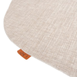 Outdoor vloerkleed kidney-vorm 200 x 290 cm. oyster