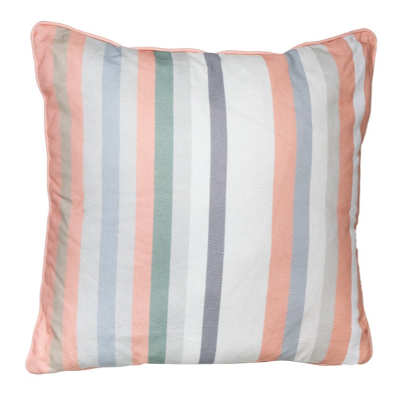 Sierkussen 50x50 Righe Salmone