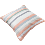 Sierkussen 50x50 Righe Salmone