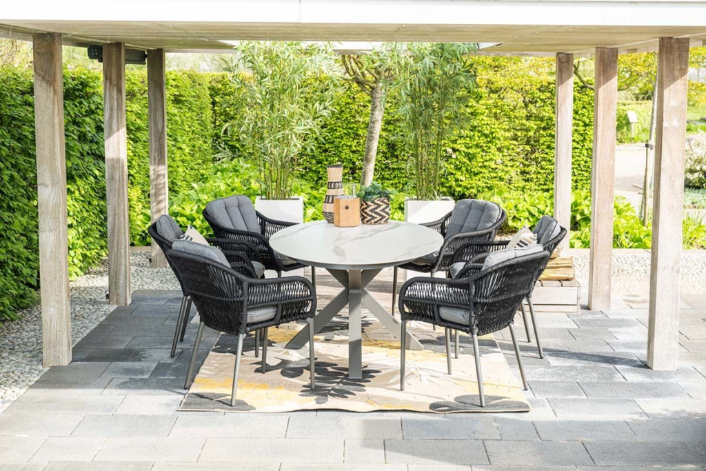 Dining stoel Pescara mystic grey