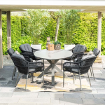 Dining stoel Pescara mystic grey