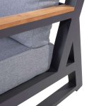 Hoek loungeset Gigi 4-dlg