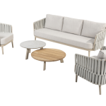 Loungetafel set Emma latte