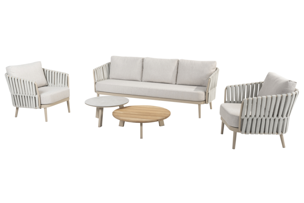 Loungetafel set Emma latte