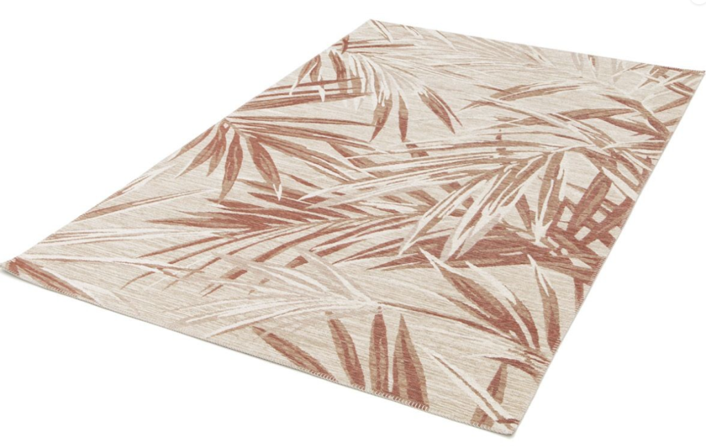 Naturalis karpet palm leaf copper 200x290