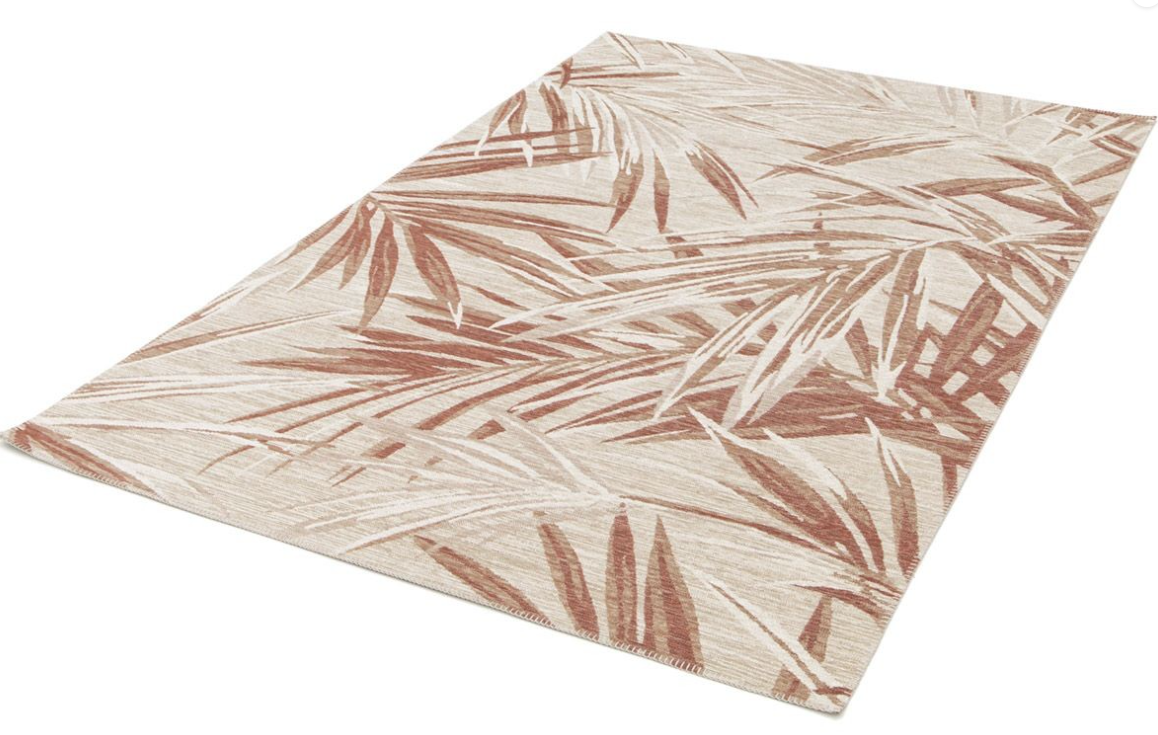 Naturalis karpet palm leaf copper 200x290
