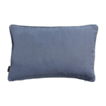Sierkussen 60x40 piping Panama safier blue