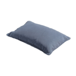 Sierkussen 60x40 piping Panama safier blue