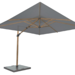 Siesta Premium Woodlook-Antraciet 3x3 mtr