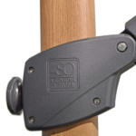 Siesta Premium Woodlook-Antraciet 3x3 mtr