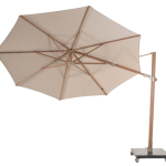 Siesta Premium Woodlook- Sand Ø3.5 mtr