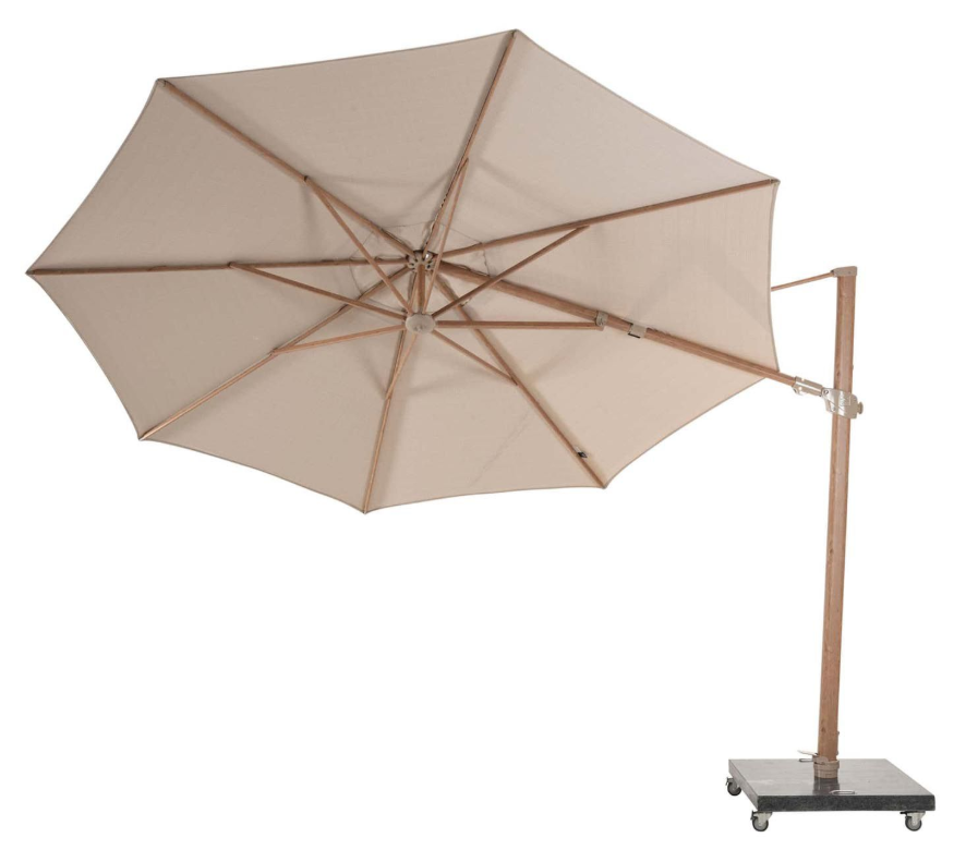 Siesta Premium Woodlook- Sand Ø3.5 mtr